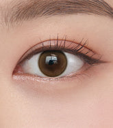 OLENS Shine Touch Milky Brown Monthly Contact Lenses (2 Pack)
